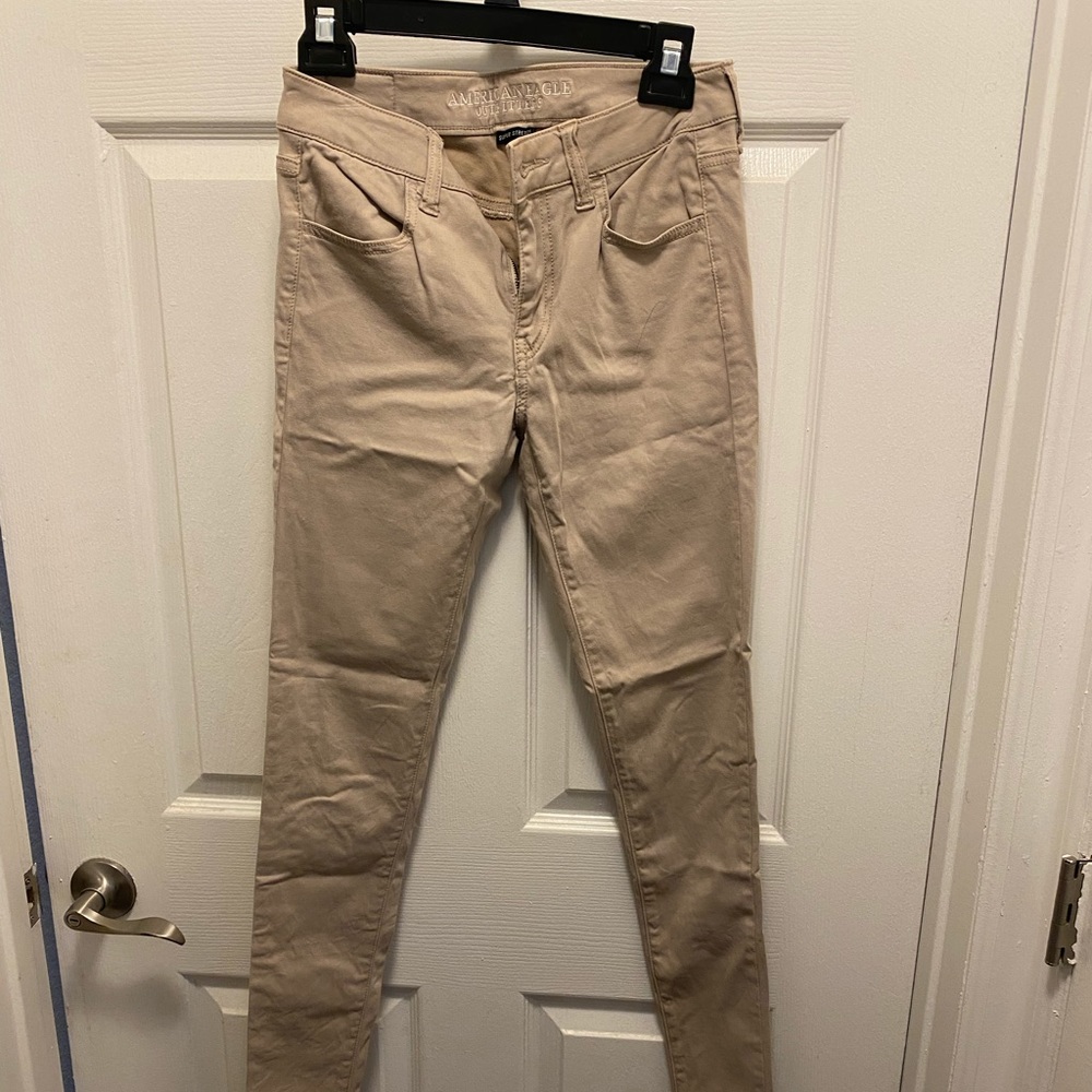 Khaki light pants